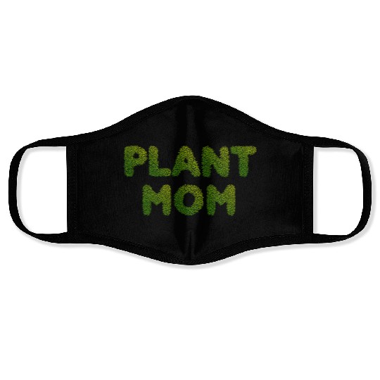 Plant Mom Face Masks