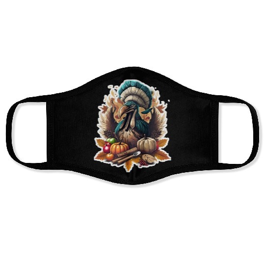 Thanksgiving Celebration Wear Face Masks