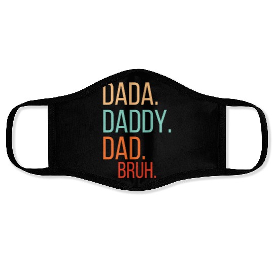 Funny Dad Face Masks, Cute Daddy Face Masks, Dad Face Masks, 0