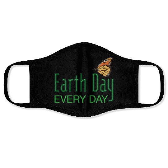 Earth Day Butterfly Face Masks