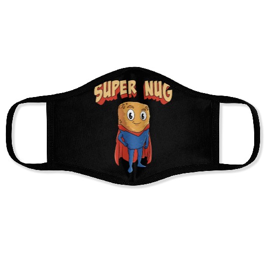 Super Nug Chicken Nuggets Face Masks