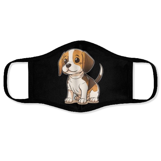Beagle Face Masks