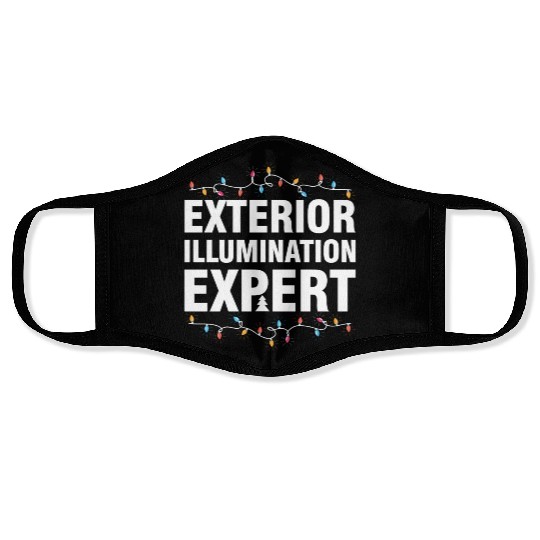 Exterior Illumination Expert Christmas Light Face Masks
