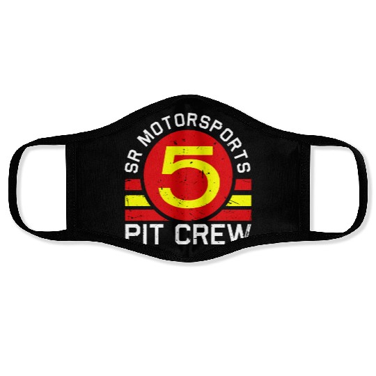 Sr Pit Crew Face Masks