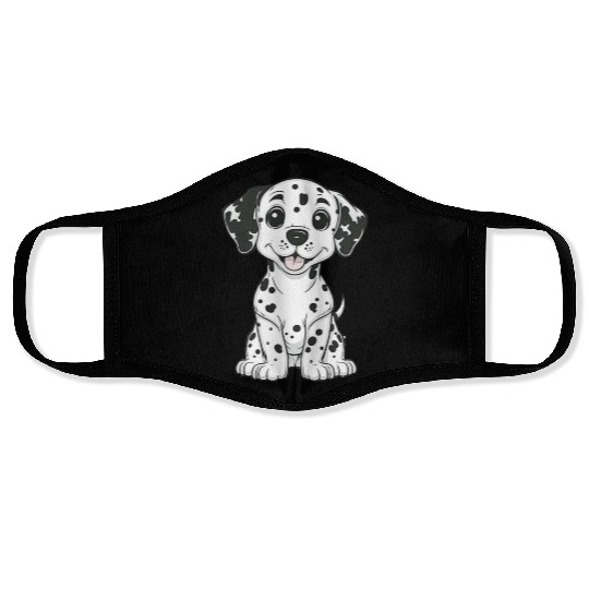 Dalmatian Face Masks