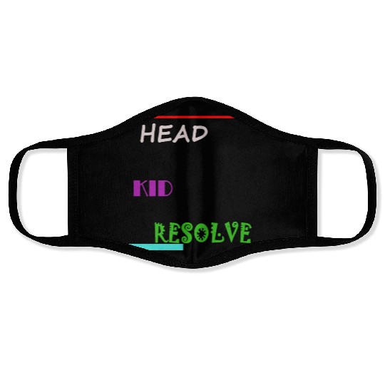 HEAD KID RESOLVE Face Masks