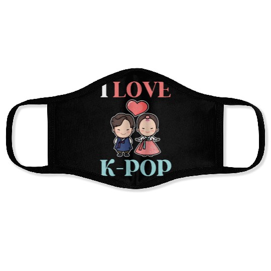 K-Pop K-drama Korean Music KPop Kdrama Gift Face Masks