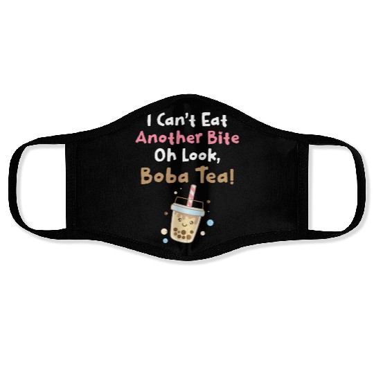 Bubble Tea Lover Boba Tea Drinker Korean Drink Face Masks