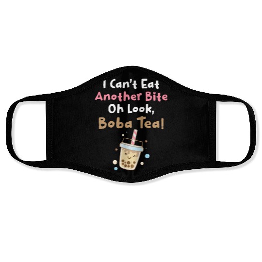 Bubble Tea Lover Boba Tea Drinker Korean Drink Face Masks