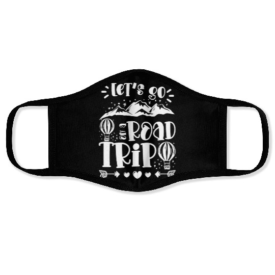 Adventure Trip Experience Mountains Face Masks