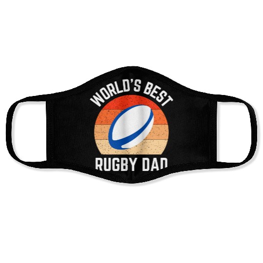 Rugby Dad Face Masks