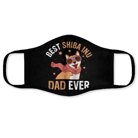 Shiba Inu Dog Lover Puppy Breeder Pet Dog Owner Face Masks
