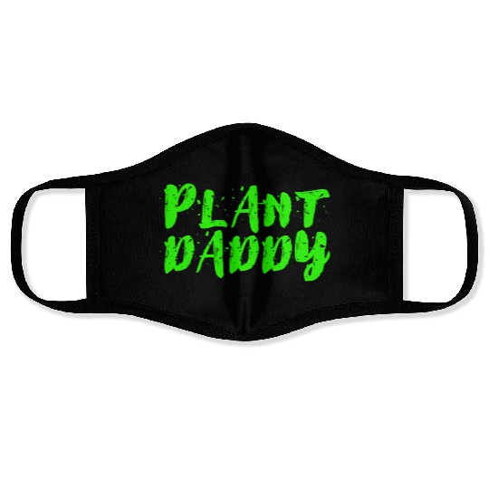 Plant Daddy Face Masks