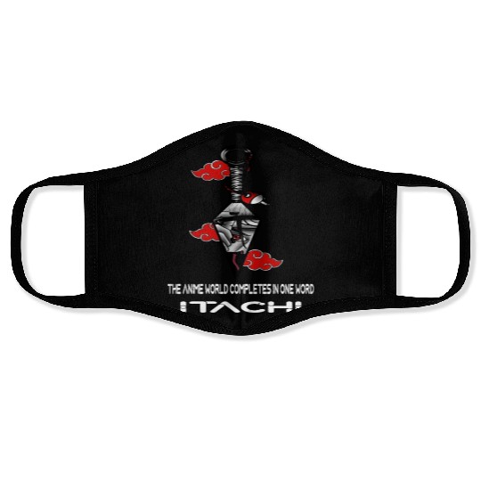 The anime world completes in one word Itachi Face Masks