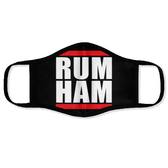 Unique S Womens Rum Ham Blue Small Us Face Masks