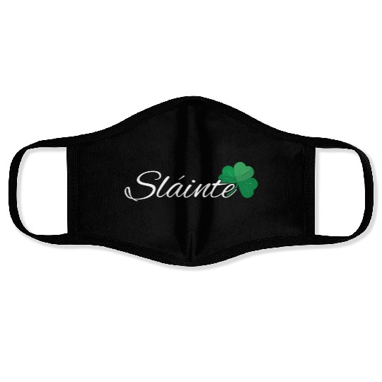 Slainte St Patrick'S Day 2022 Parade Sláinte Face Masks