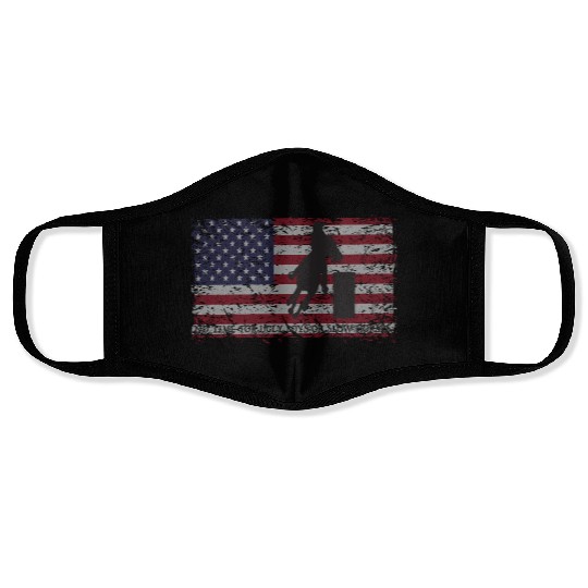 Barrel Racing Horse Racing And Rodeo Face Masks