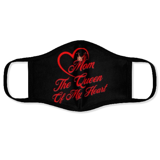 Queen of My Heart Face Masks