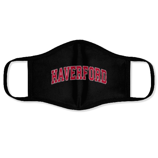 Haverford Pennsylvania Pa Sports Red Face Masks