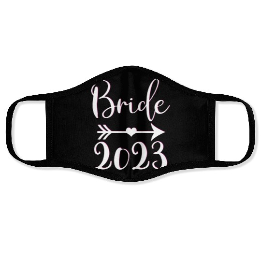 Bride To Be 2023 Engagement Getting Married Face Masks
