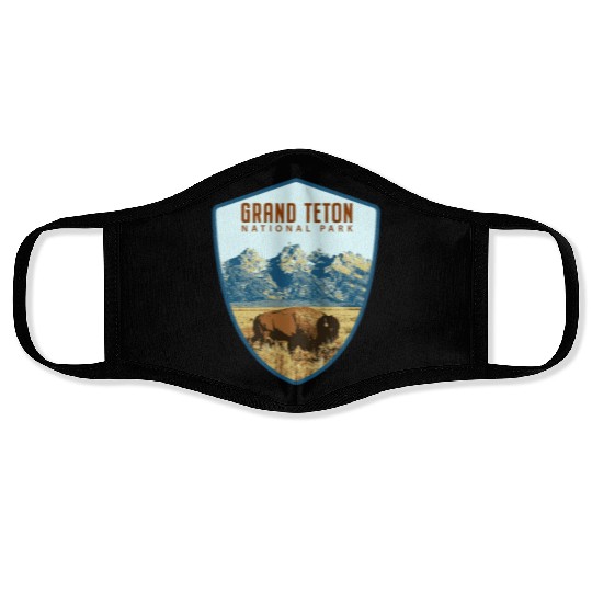 Grand teton national park Face Masks