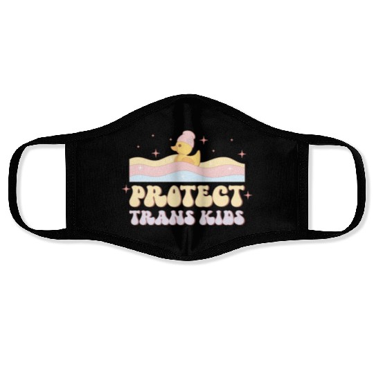 Protect Trans Kids, LGBT Pride Month Face Masks