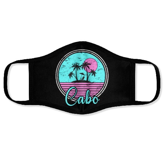 Cabo San Lucas Mexico Travel Vacation Face Masks