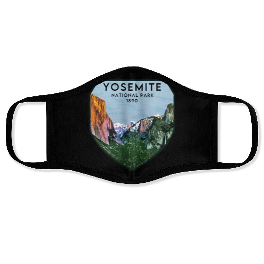 yosemite national park Face Masks