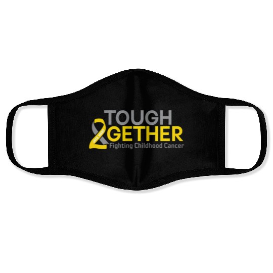 Tough2Gether Fighting Childhood Cancer Face Masks