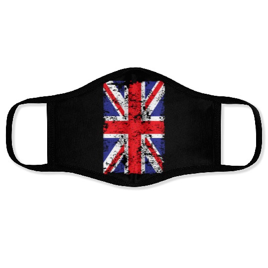 Union Jack British Flag Great Britain Novelty Face Masks