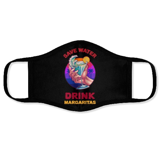 Margarita Save The Environment Face Masks