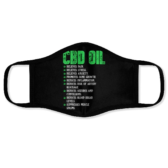 Cbd Oil Healthy Lifestyle Facts Promarijuana Face Masks