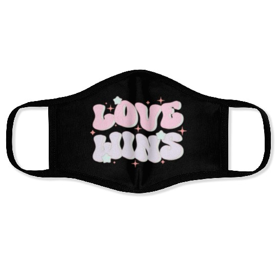 Love Wins, LGBT Pride Month Face Masks