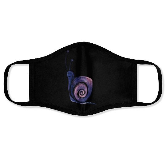 Purple Snail Face Masks