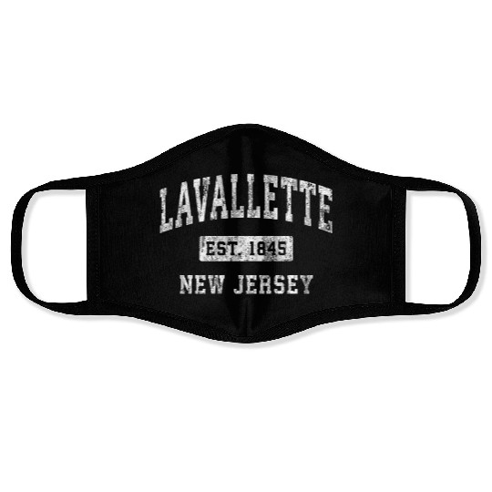 Lavallette New Jersey Nj Established Sports Face Masks