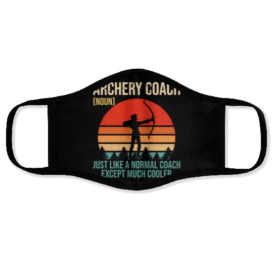 Archery Coach Definition Archery Face Masks