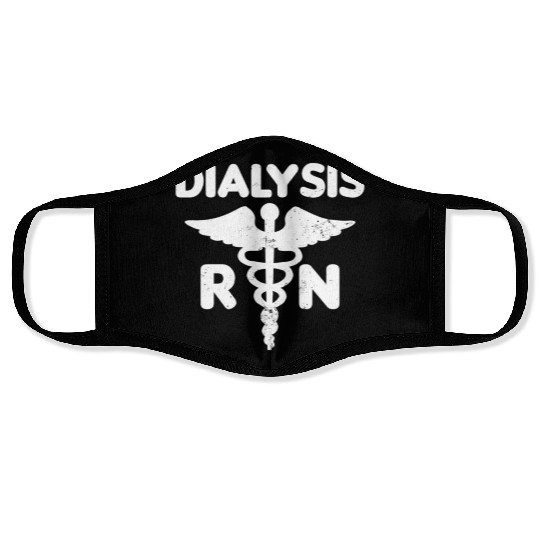 Dialysis Nurse Face Masks RN Gift