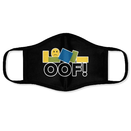 Jenr8D Oof Grey Small Face Masks