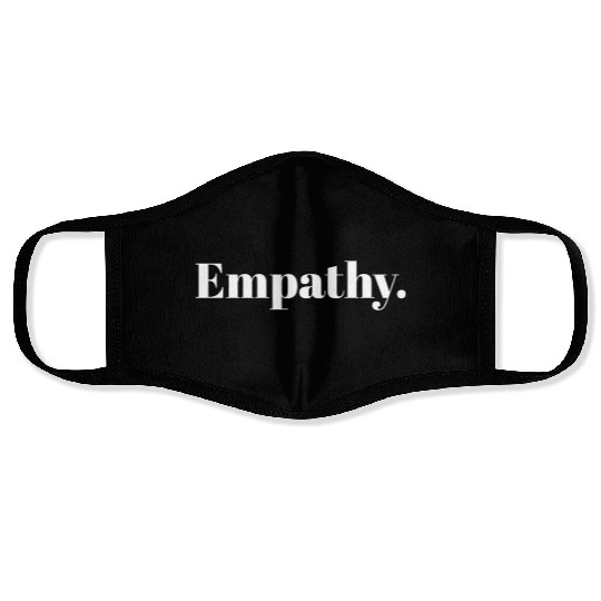 Statement Empathy Blue Small Face Masks