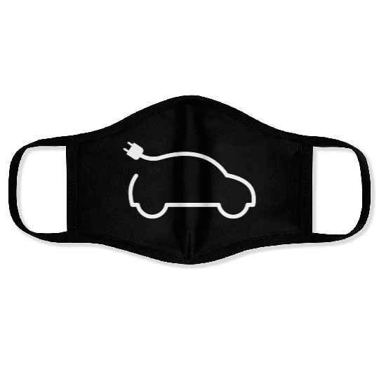 Minimalist Electric Car Face Masks