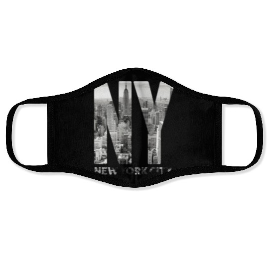 New York City yline Nyc Manhattan Face Masks