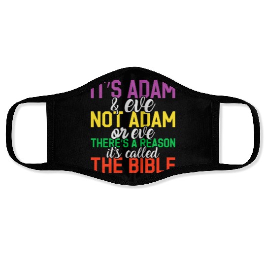 Bisexual Pride There Reason It s Called The Bible Face Masks