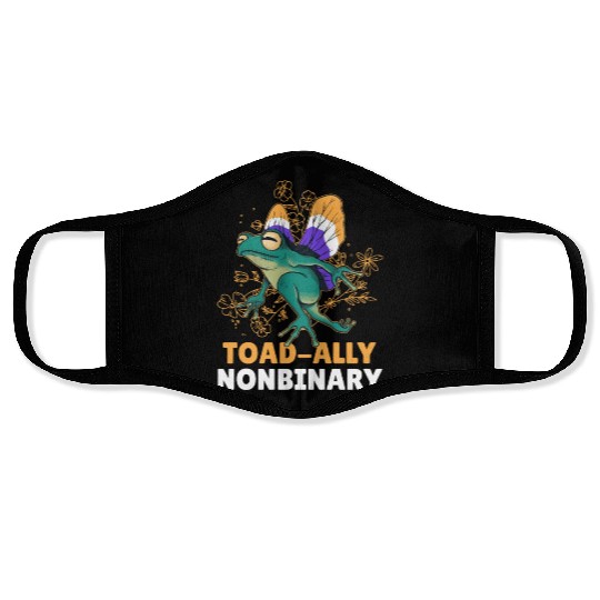 Toad-Ally Nonbinary Face Masks