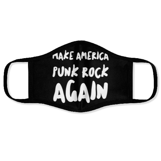 Make America Punk Rock Again Dad Tattoos Punker Face Masks