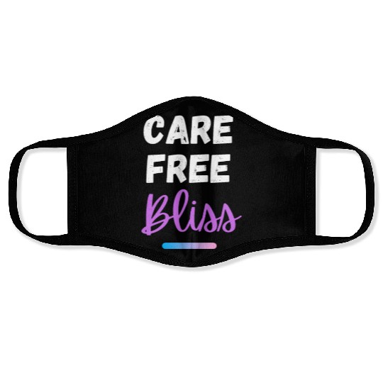 Care Free Bliss Summer Design Face Masks