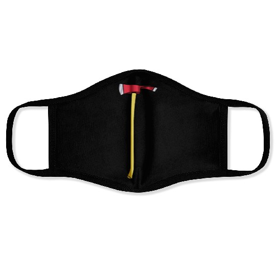 firefighter axe Face Masks