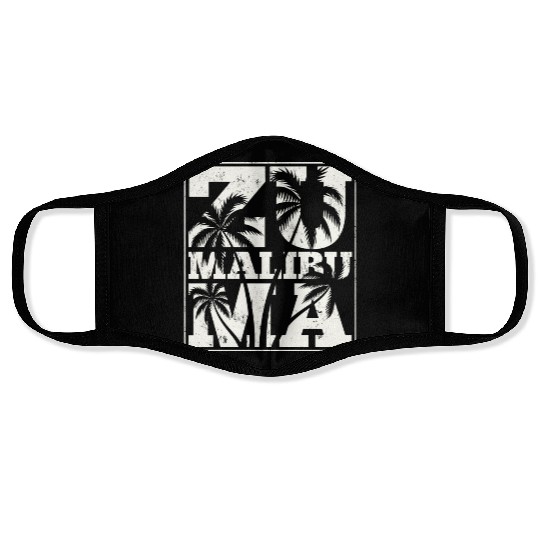Malibu Us Resorts Designs Face Masks