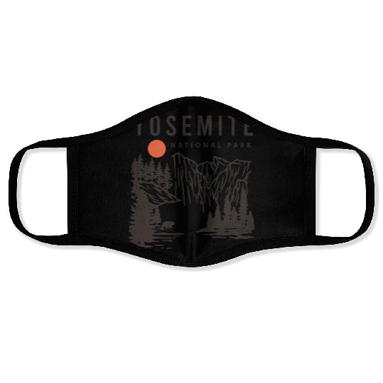 Yosemite National Park Face Masks