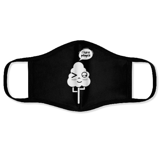 I Hate People Face Masks