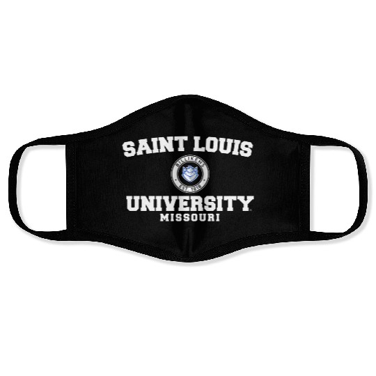 Saint Louis Slu Billikens Circle Face Masks